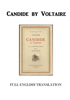 Front cover_Candide By Voltaire