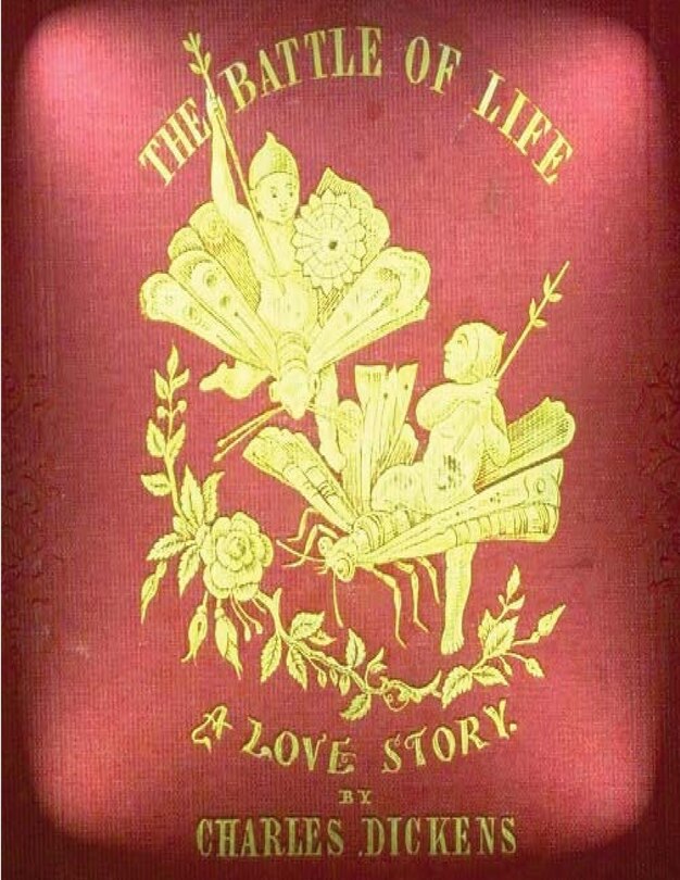 Couverture_The battle of life by Charles Dickens (1846)