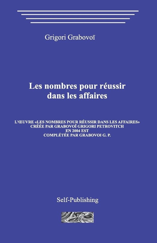 Couverture_Les Nombres Pour Reussir Dans Les Affaires