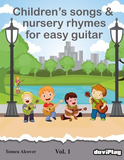 Front cover_Children's songs & nursery rhymes for easy guitar. Vol 1.