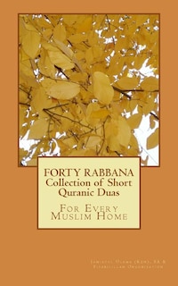 Couverture_Forty Rabbana - Collection Of Short Quranic Duas