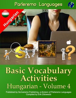 Couverture_Parleremo Languages Basic Vocabulary Activities Hungarian - Volume 4