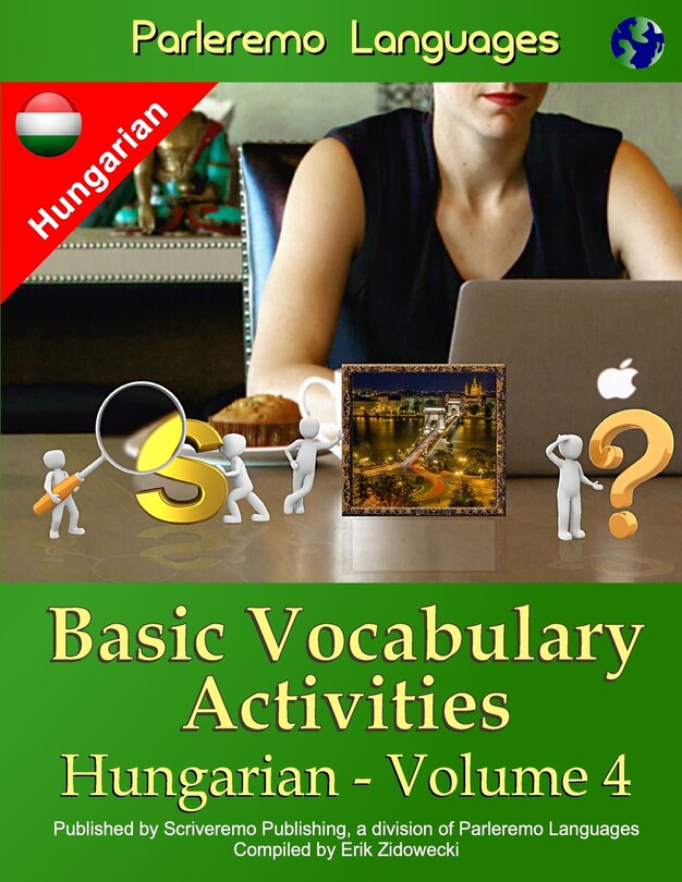 Couverture_Parleremo Languages Basic Vocabulary Activities Hungarian - Volume 4