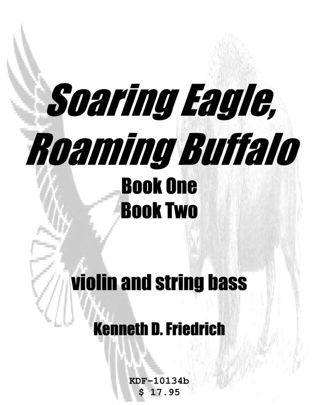Couverture_Soaring Eagle, Roaming Buffalo - violin/string bass duet
