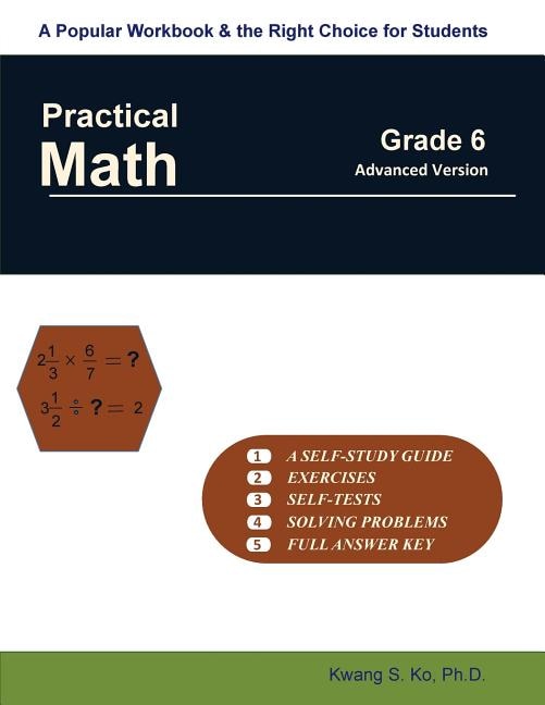 Front cover_Practical Math Grade 6 (advanced version)