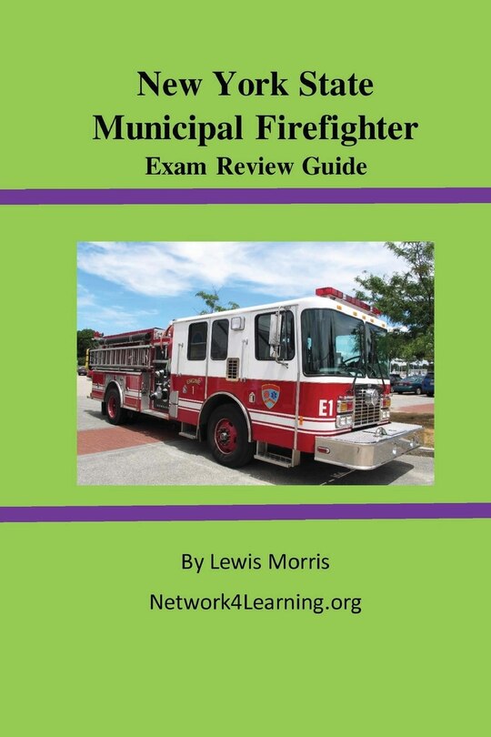 Front cover_New York State Municipal Firefighter Exam Review Guide