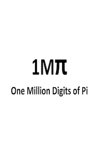 Couverture_One Million Digits of Pi