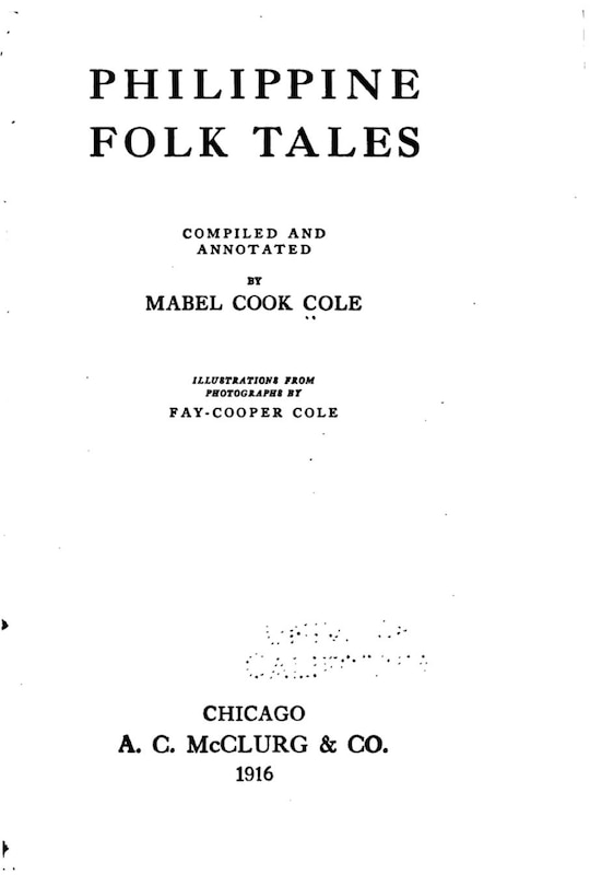 Couverture_Philippine Folk Tales