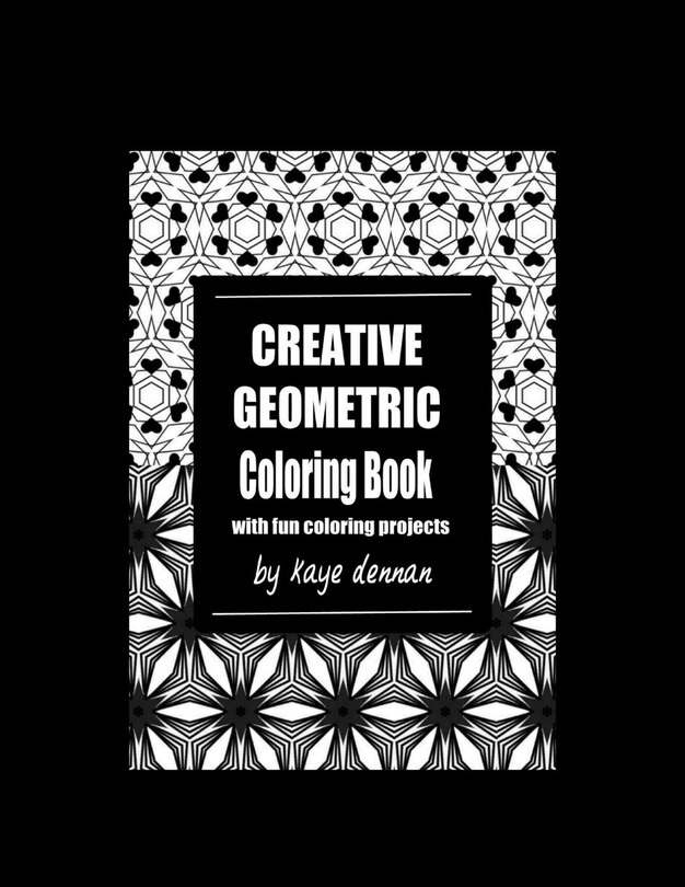 Front cover_Creative Geometric Coloring Book