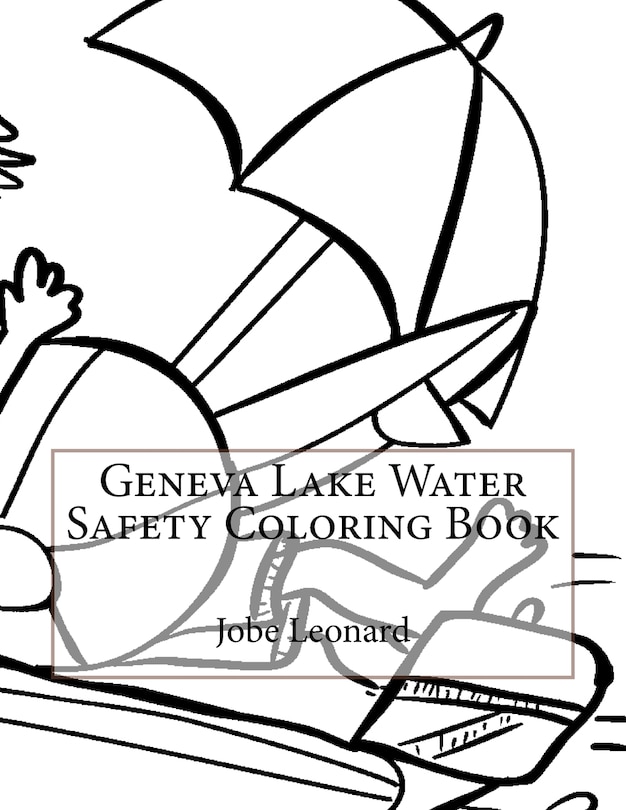Front cover_Geneva Lake Water Safety Coloring Book
