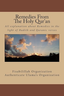 Front cover_Remedies From The Holy Qur'an