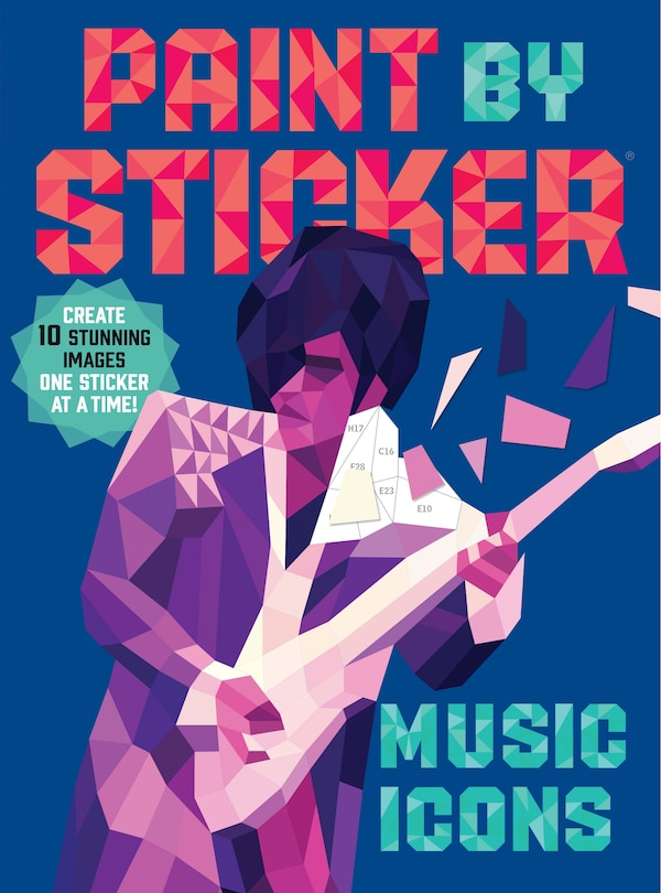 Couverture_Paint By Sticker: Music Icons