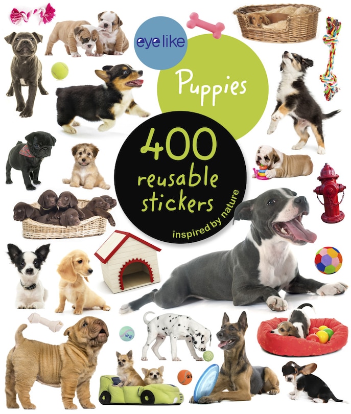 Front cover_Eyelike Stickers: Puppies
