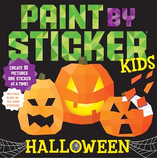 Front cover_Paint By Sticker Kids: Halloween