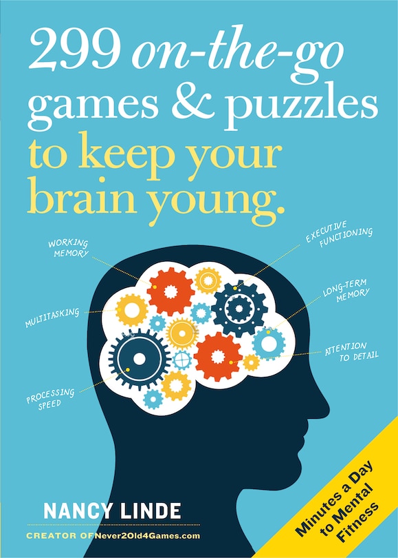 Front cover_299 On-the-go Games & Puzzles To Keep Your Brain Young