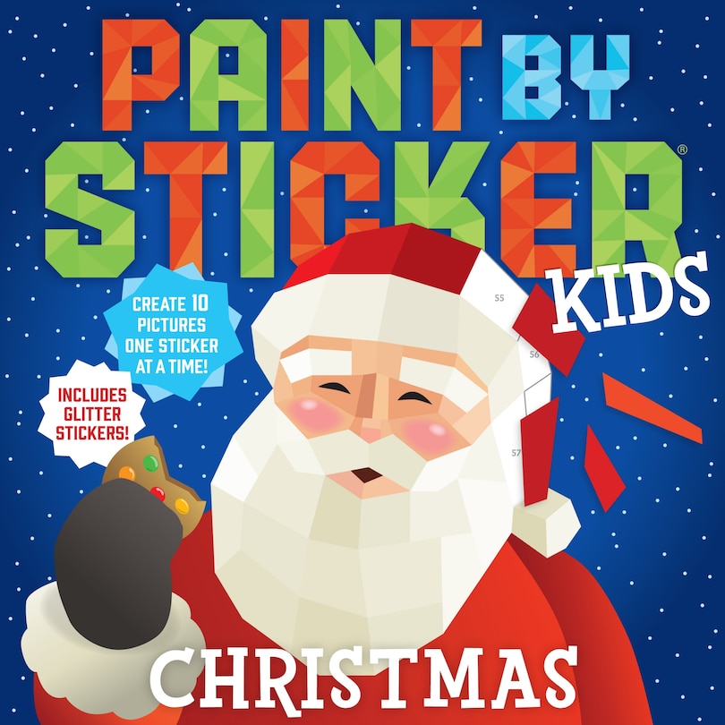 Front cover_Paint By Sticker Kids: Christmas