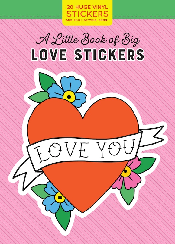 Front cover_A Little Book Of Big Love Stickers