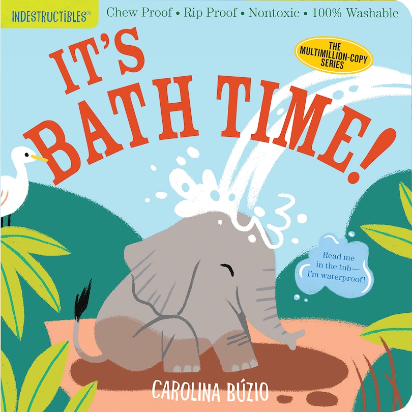 Indestructibles: It's Bath Time!: Chew Proof · Rip Proof · Nontoxic · 100% Washable (book For Babies, Newborn Books, Safe To Chew)