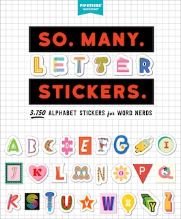 Front cover_So. Many. Letter Stickers.