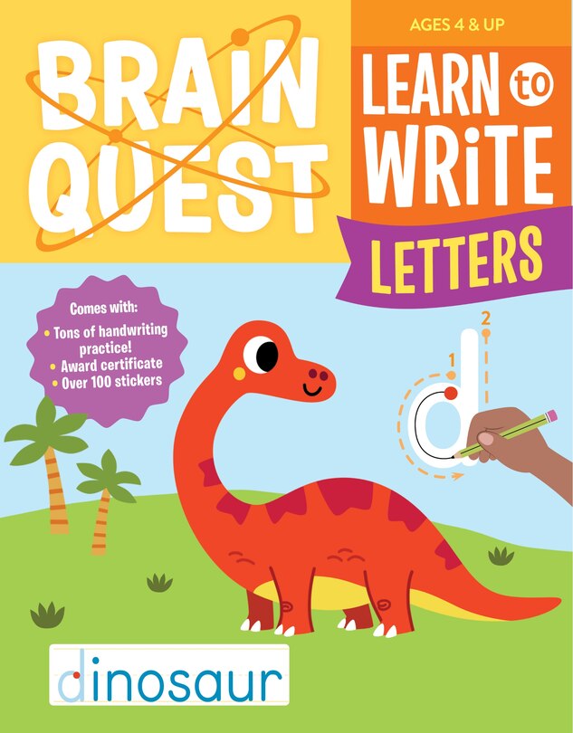 Front cover_Brain Quest Learn to Write: Letters