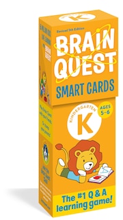 Front cover_Brain Quest Kindergarten Smart Cards Revised 5th Edition