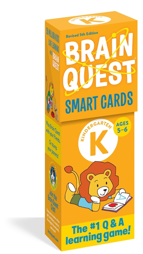Front cover_Brain Quest Kindergarten Smart Cards Revised 5th Edition