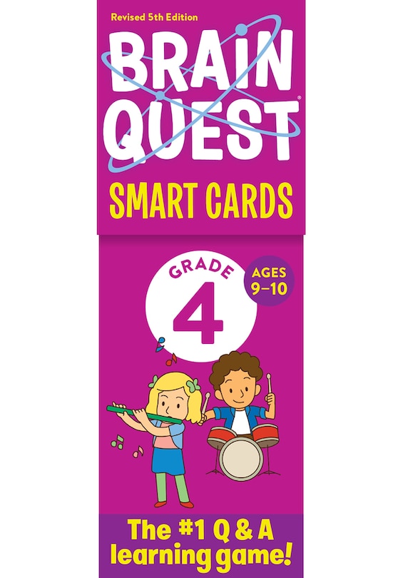 Front cover_Brain Quest 4th Grade Smart Cards Revised 5th Edition