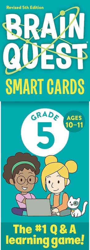 Front cover_Brain Quest 5th Grade Smart Cards Revised 5th Edition