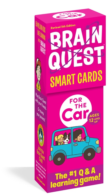 Front cover_Brain Quest For the Car Smart Cards Revised 5th Edition