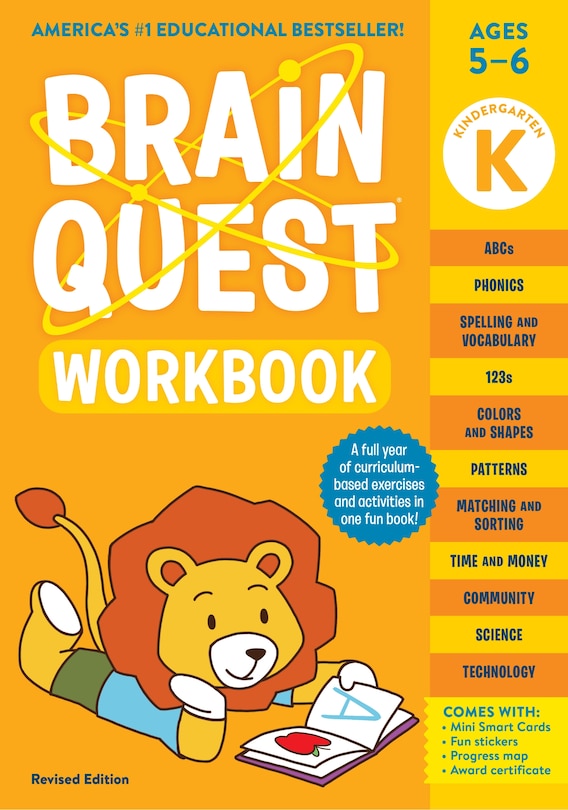 Couverture_Brain Quest Workbook: Kindergarten Revised Edition