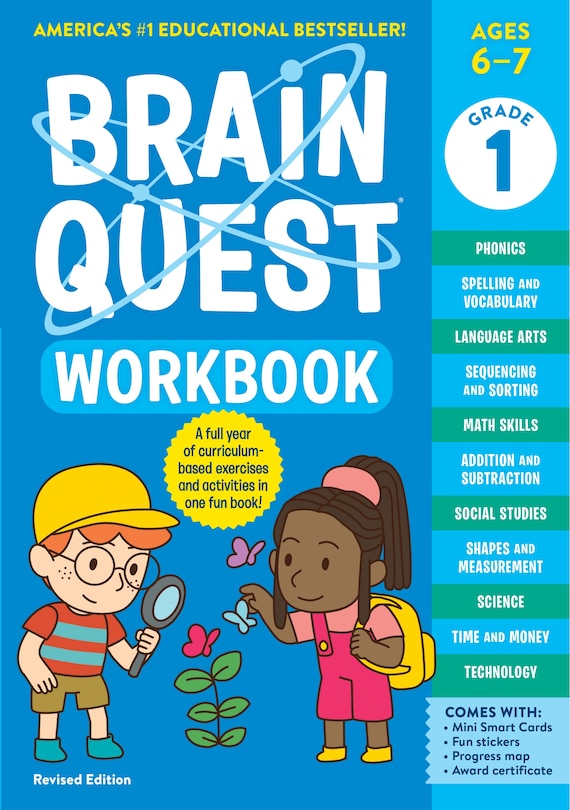 Couverture_Brain Quest Workbook: 1st Grade Revised Edition