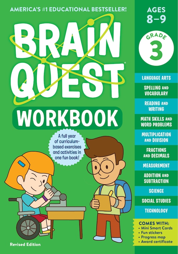 Couverture_Brain Quest Workbook: 3rd Grade Revised Edition
