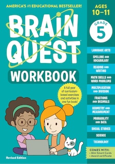 Front cover_Brain Quest Workbook: 5th Grade Revised Edition