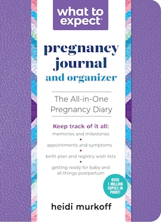 Couverture_What to Expect Pregnancy Journal and Organizer