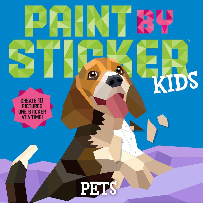 Front cover_Paint by Sticker Kids: Pets