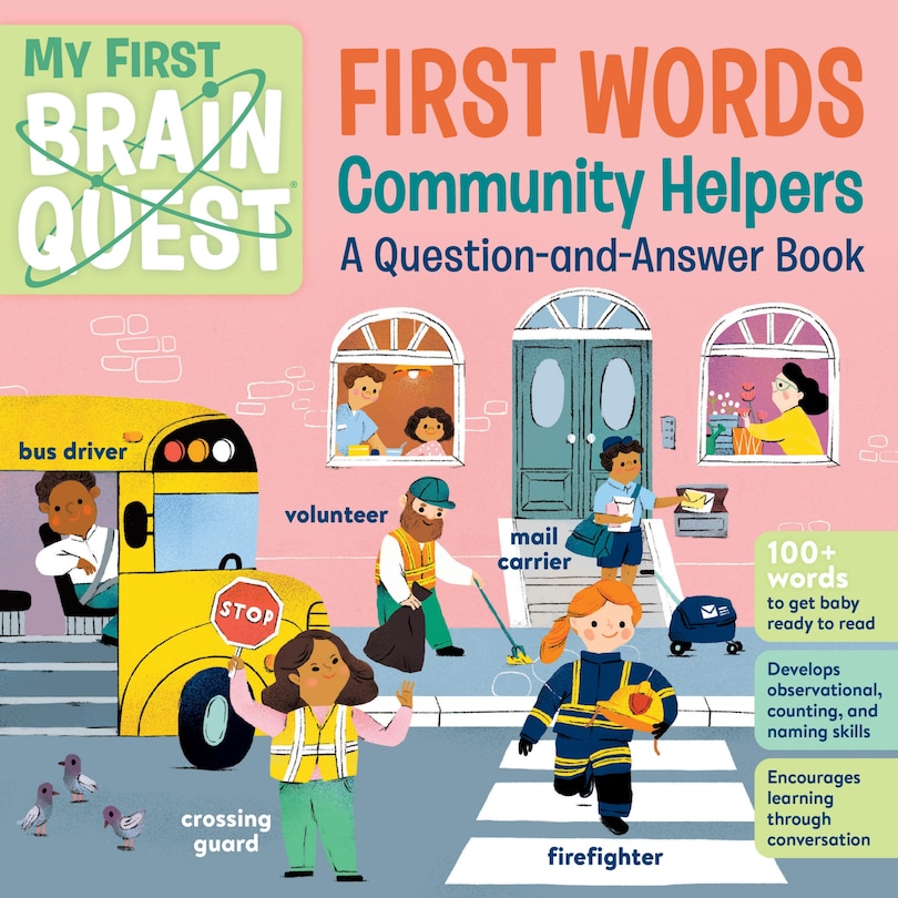 Front cover_My First Brain Quest First Words: Community Helpers