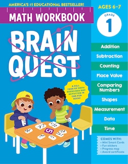 Couverture_Brain Quest Math Workbook: 1st Grade