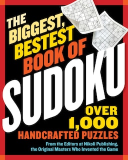 Front cover_The Biggest, Bestest Book of Sudoku