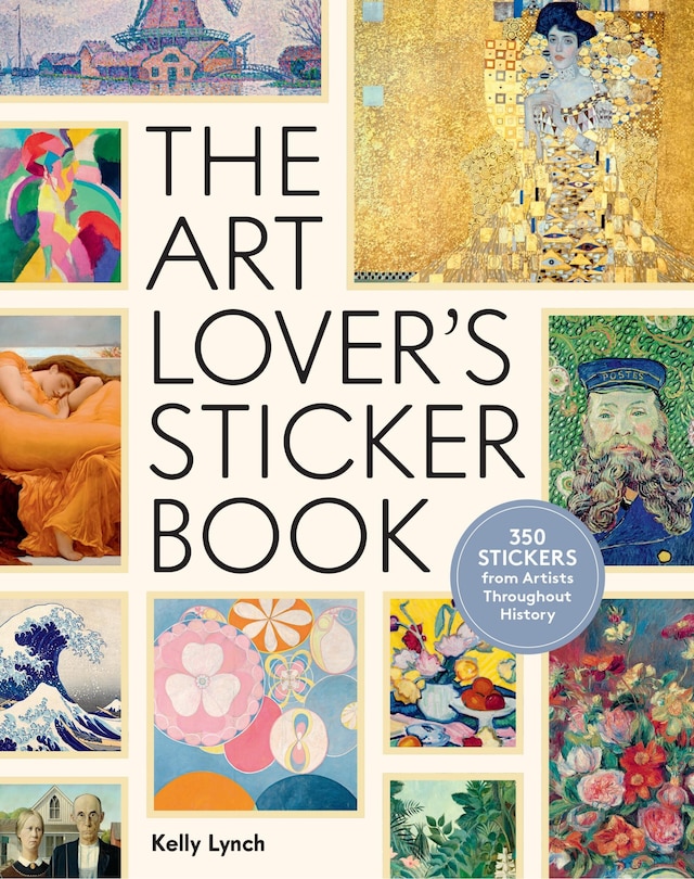 Front cover_The Art Lover’s Sticker Book