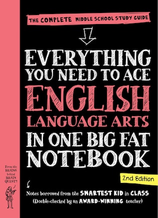 Everything You Need to Ace English Language Arts in One Big Fat Notebook, 2nd Edition: The Complete Middle School Study Guide