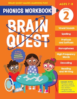 Couverture_Brain Quest Phonics Workbook: Grade 2