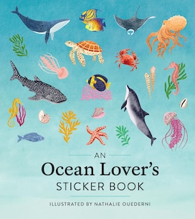 Front cover_An Ocean Lover's Sticker Book