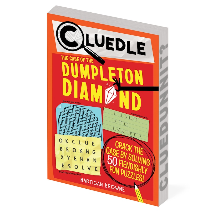 Couverture_Cluedle: The Case of the Dumpleton Diamond (Book 1)