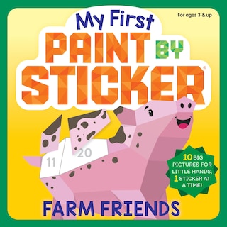 Couverture_My First Paint by Sticker: Farm Friends