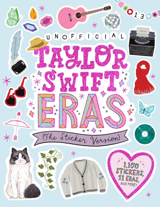 Front cover_Unofficial Taylor Swift Eras (The Sticker Version)