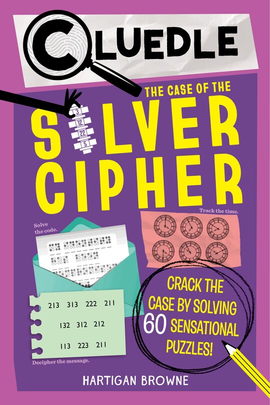 Couverture_Cluedle: The Case of the Silver Cipher (Book 3)