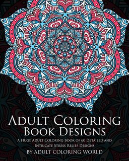 Front cover_Adult Coloring Book: Designs