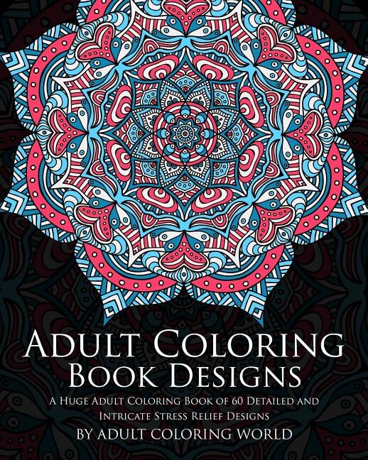 Front cover_Adult Coloring Book: Designs