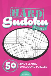Couverture_Hard Sudoku Puzzles #1