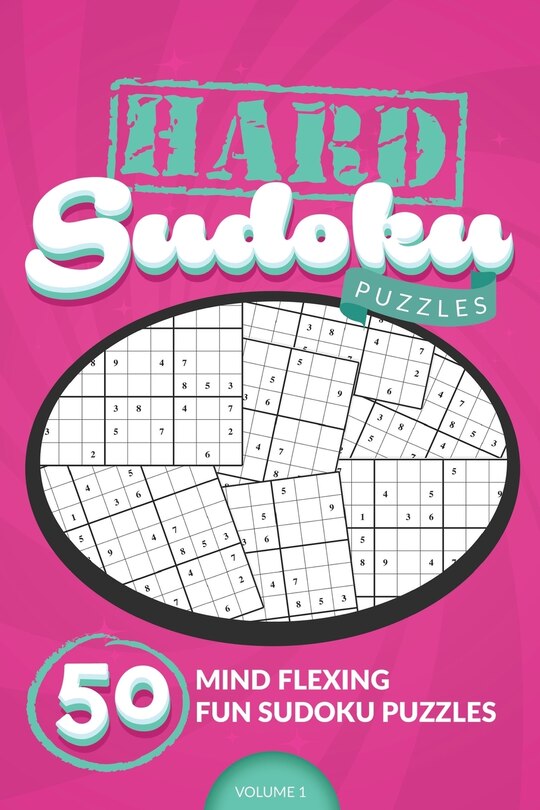 Couverture_Hard Sudoku Puzzles #1